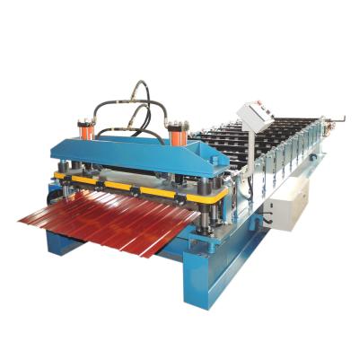 China Building Material Stores IBR Metal Roll Forming Machine Zinc Tile Roofing Sheet Making Machinery China Tile Making Machinery for sale