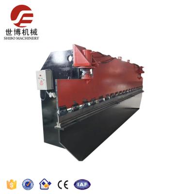 China Building Material Stores Hydraulic Semi Automatic Plate Sheet Iron Bending Machine For Special Shaped Steel Parts for sale