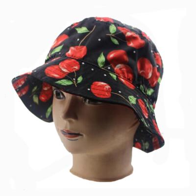 China Custom wholesale cheap sublimation printed character hat and bucket hat for sale