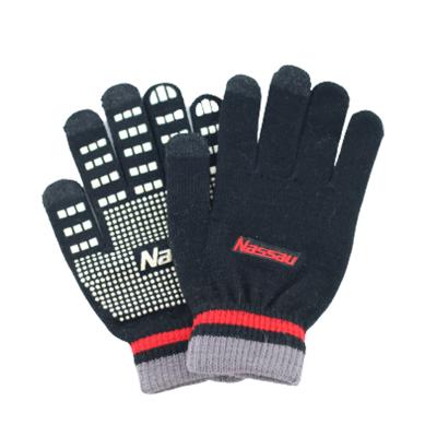 China Striped Touch Screen Fitness Gloves Winter Running Sensitive Gloves for sale