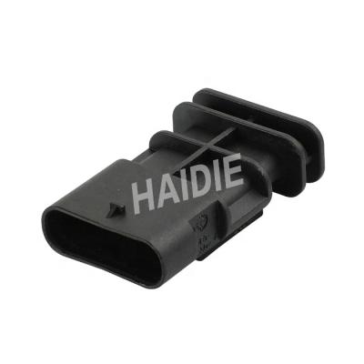 China Haidie Automotive 5 Pin Male Waterproof Electrical Auto Cable Connectors 1-2141521-1 for sale