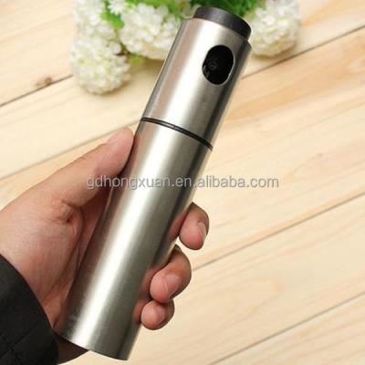 China New Fine Corrosion Resistance Olive Mister Oil Spray Pump Stainless Steel Bottle BBQ Sprayer for sale