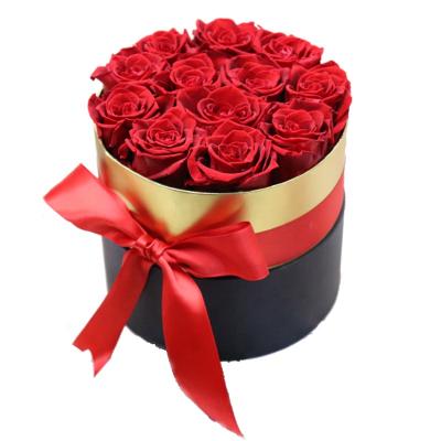 China Wholesale Gift Birthday Flower Real Natural Eternal Roses Forever Boxed Long Lasting Preserved for sale