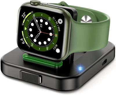 China Build In Competitive Price Build In Magnetic Portable Wireless Fast Charging Watch Charger Dock for sale