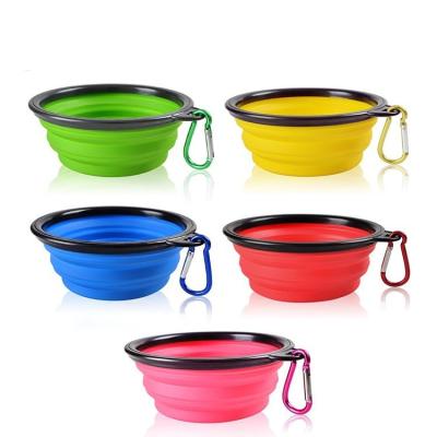 China Factory Direct Selling Premium Safe Viable Food Grade Silicone Collapsible Pet Bowl for sale