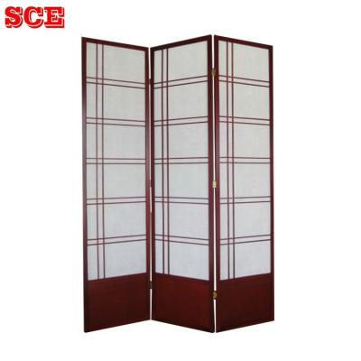 China CLASSIC high quality wooden room divider of folding doors for sale