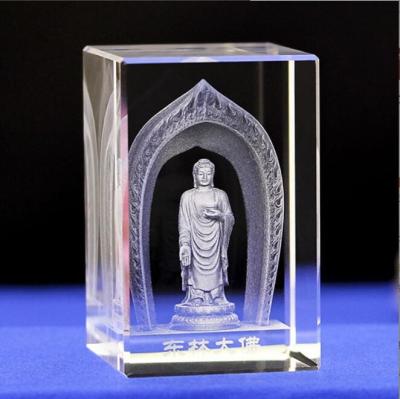 China 3d china carved crystal buddhist ornaments for hinduism for sale