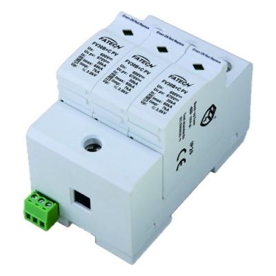 China India indoor home solar PV surge arrester lightning SPD tvss online shopping class for c 3p FV30B+C/3-500PV S for sale