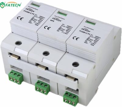 China UL94 V-0 Type 1 +2 7kA DC Surge Protection Device for sale