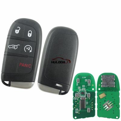 China For Jeep Compass Remote Key 3+1 Button Remote Key with 433MHz 4A CHIP FCC ID: M3N-40821302 Jee-RK-03 for sale