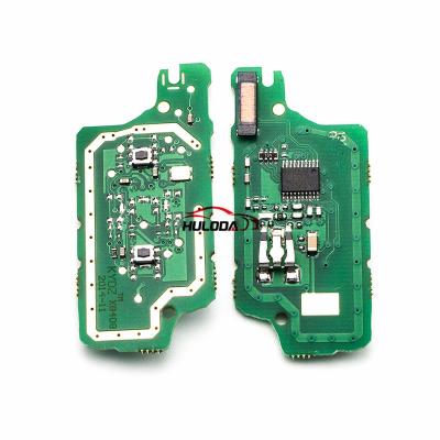 China For Citroen 2 Button Flip Remote Control With 433Mhz ID46 Chip FSK Model For 307&407 Blade 2011-2013 Citr-RK-02A for sale