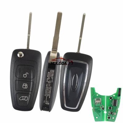 China For Ford 3 button remote key with 433.92MHZ FSK model with 49 chip For-RK-27B for sale