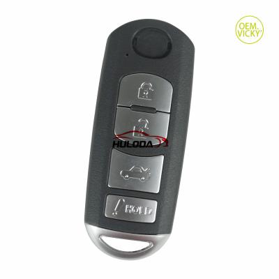 China For Mazda 4 button keyless remote key with 315mhz with ID49 chip FCCID: WAZSKE13D01 P/N: 662F-SKE13D01 SUV SKE13D-01 FSK Maz-RK-09C for sale