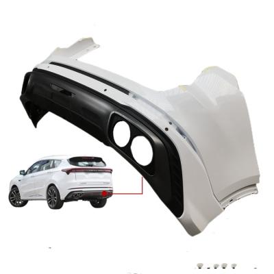 China Popular High-quality Lower guard plate spoiler tail bumper for Chery Jetour x70plus tail bumper x70 plus rear bar trim plate for sale