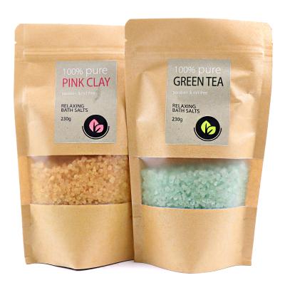 China Luxury Natural Organic Gift Herbal Friendly Private Label Bath Salts Relaxation Aromatherapy Bath Salts for sale