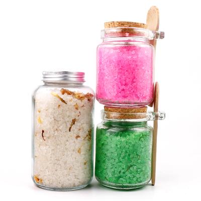 China Natural Herbal Organic Salts Natural Luxury Private Label Himalayan Bath Salt Colorful Aromatherapy for sale