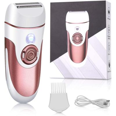 China Wholesale Female Rechargeable Single Blade Hair Removal Razor For Women Bikini Trimmer Shaving Machine for sale