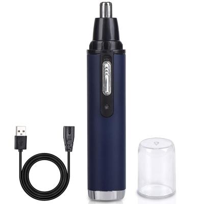 China Mini Rechargeable Electric Nose Hair Easy Clean Trimmer Cordless Waterproof Nose Hair Trimmer for sale