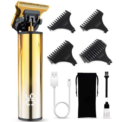 China Professional Multifunctional Waterproof USB Rechargeable Waterproof Hair Clippe Hair Clipper for sale