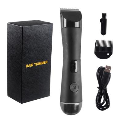 China USB Rechargeable Waterproof 2 in 1 Rechargeable Hair Trimmer Clipper for sale