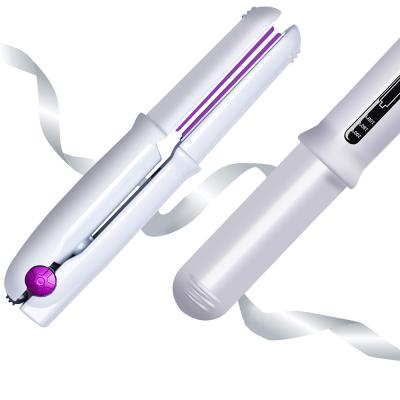 China Rechargeable Mini Cordless Rechargeable Hair Straightener Flat Iron Flat Iron for Travel and Home Use for sale