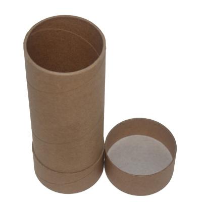 China Handmade Cosmetic Cylinder Deodorant Craft Paper Packaging Tube for sale