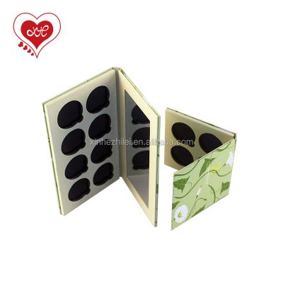 China Empty Recyclable Makeup/Eyeshadow Cosmetic Private Label OEM Eyeshadow Palette Makeup Palette Packaging for sale