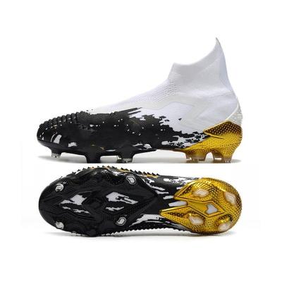 China 2022 New Mutator Fg Mesh High Top Football Boots Wear-resistant Stylish Predator Lightweight Breathable Shoes for sale