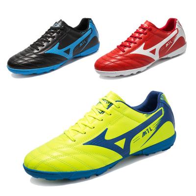 China Rubber 2022 New Futsal Indoor Wear-resistant Football Boots Nail Bottom Anti-Slip Mens Training Soccer Shoes for sale