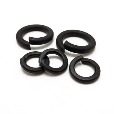 China Wedge Fastener High Quality Carbon Steel Black Spring Lock Washer for sale