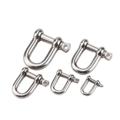 China High Quality Hot Forged Heavy Industry D Shackle Stainless Steel Shackles for sale