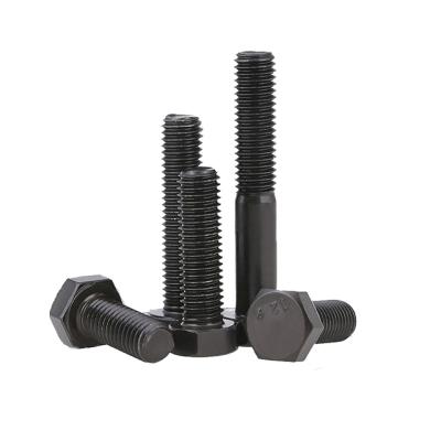 China High Quality Carbon Steel Carbon Steel Oxide 12.9 Grade Black Hex Bolt for sale