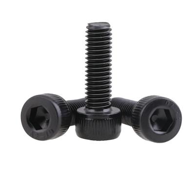 China Black Oxidized 12.9 Carbon Steel Grade Carbon Steel Hex Socket Bolts for sale