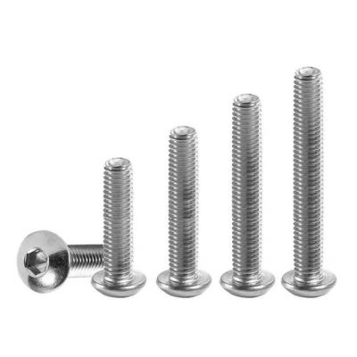 China High Quality Industry Stainless Steel Pan Head Bolt ISO7380 Hex Socket Bolt for sale