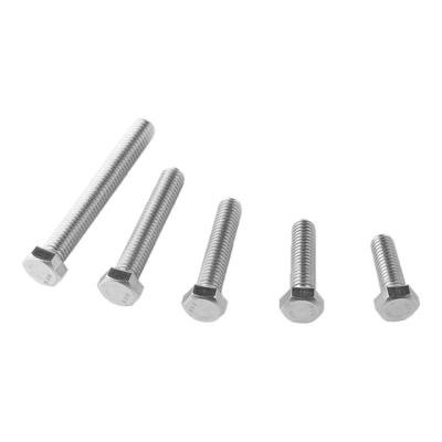 China Stainless Steel ANSI/ASME B18.2.1 Stainless Steel Hex Head Bolts With Full Thread for sale