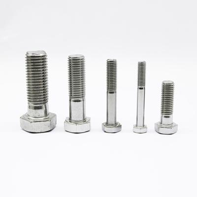 China China Stainless Steel Fasteners DIN 931 Stainless Steel Hex Head Bolt With Half Thread for sale