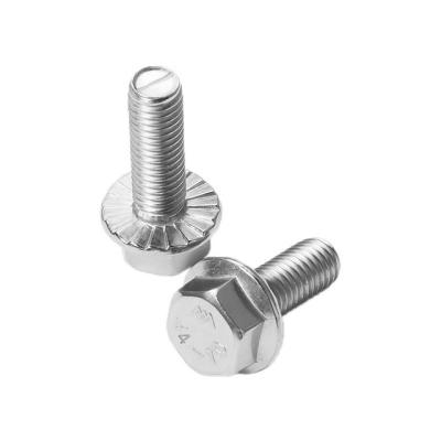 China Stainless Steel GB5789 Stainless Steel Hex Head Flange Bolt With Full Thread - Heavy Series for sale