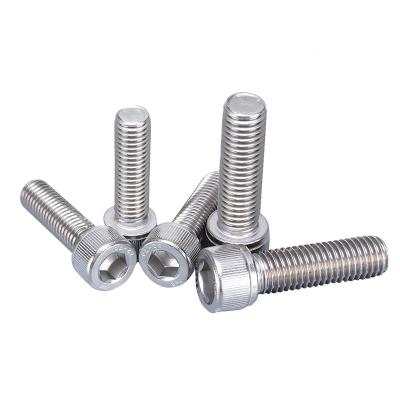 China High Quality DIN912 M2.5 Stainless Steel Bolts On M20 Stainless Steel Hexagon Socket Head Cap Screws for sale