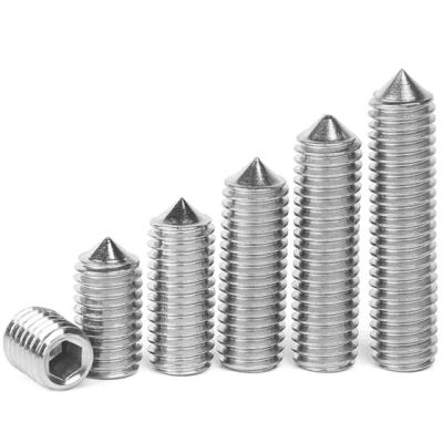 China Good Quality Stainless Steel Hexagon Socket Set Screw Fasteners Manufacturer Suitable Stainless Steel Prices for sale