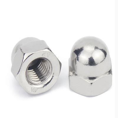 China Heavy Industry Top Quality Stainless Steel Furniture Connector Various Hex Dome Dome Nuts for sale