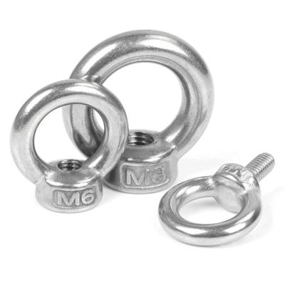 China Heavy Industry Made in China Top Quality Custom Stainless Steel Eye Lifting Nut for sale