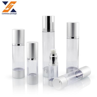 China Classic 15/30/50ml Round Aluminum Airless Bottle Included AS Airless Bottle for sale