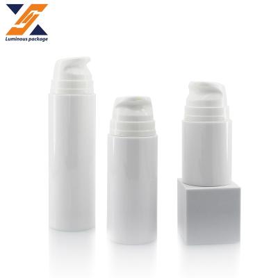 China 50ml 100ml 150ml Airless Cream Bottle AS Cosmetic Lotion Bottle With Airless Pump for sale