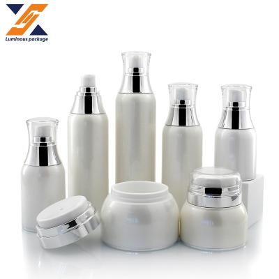 China Popular Cheap Plastic Airless Cream Jar 30ml 50ml 100ml 120ml 150ml 30g 50g Cosmetic AS Airless Bottle for sale