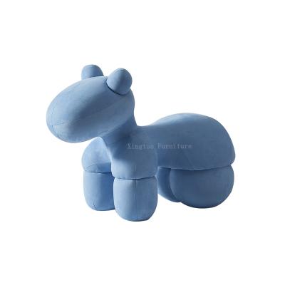 China Kindergarten Modern Kid's Costumizable Logo Designer Style Lounge Cute Pony Chair for sale