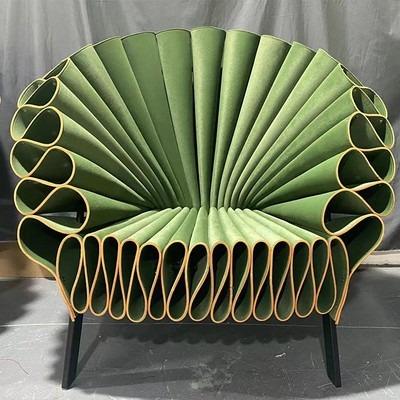 China High Quality Customized Unique Living Room Furniture Leisure Modern Single Shell Sofa Single Chair for sale