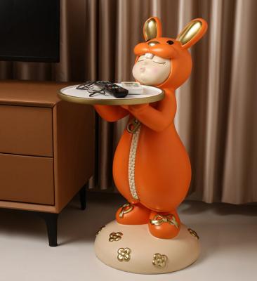 China (Size)Adjustable Promotional Rabbit Shape Modern Modern Living Room Tea Table Coffee Table for sale