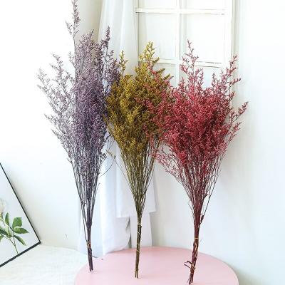 China GH-012 Amazon Long Lasting Wholesale Hits Dry Plants Artificial Flower and Flower Lover Grass Decorative Bouquet for sale