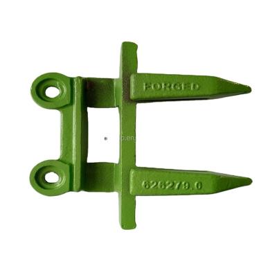 China ISO9001 factory CHINA MANUFACTURE COMBINE HARVESTER FORGED KNIFE GUARD DOUBLE FINGER GUARD FINGER for sale