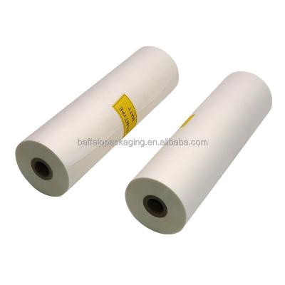 China Printing Industry Thermal BOPP Matte Lamination Film EVA Coated Film Width Custom Precoated Thickness 24 Micron For Flexo And Graphic Printing for sale